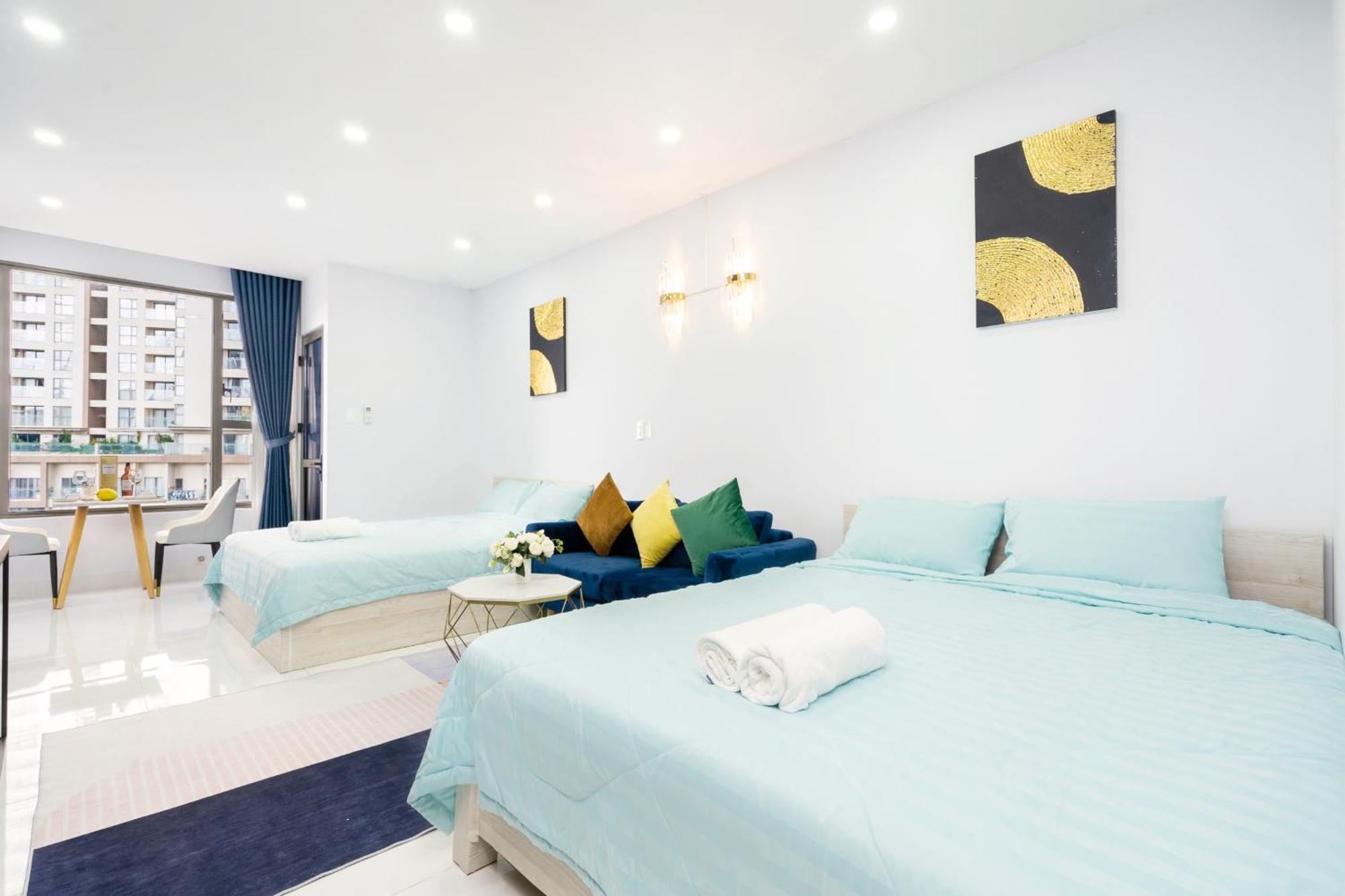 הו צ'י מין סיטי Genius Apartment River Gate Center מראה חיצוני תמונה